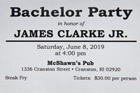James Clarke Jr. Batchelor Party